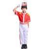 Nova banda de tambores da guarda de honra infantil uniforme de tambor uniforme de hasteamento da bandeira e guarda de bandeira roupas para alunos do ensino fundamental e médio da equipe de tambores frete grátis
