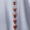 Corrente de Chuva para Pátio de Villa Templo Externo Calha de Jardim Corrente Guiadora de Água Chuva de Telhado Estufa Gotejamento Sino de Chuva Estilo Japonês