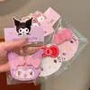 Adesivos de Cabelo Desenho Animado de Gatinho e Cachorrinho em Tecido Coreano, Modernos, Simples e Doces Adesivos para Franja, Acessórios de Cabelo de Alta Qualidade, Fofos e Versáteis