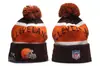 Gorras de Equipo de Fútbol Nuevas al por Mayor para Otoño e Invierno, Gorros de Punto Cálidos para Hombres y Mujeres, Gorras Bordadas con Letras