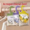 Sachê de Lavanda para Pendurar Molde para Sachê e Fragrância à Prova de Insetos para Guarda-Roupa Retentor de Aroma Quarto Horizontal Closet Fragrância para Guarda-Roupa Remoção de Odores