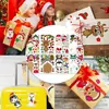 Msp2303 Pegatinas Navideñas Transfronterizas para Niños de Papá Noel Muñeco de Nieve Reno Rompecabezas Creativo Pegatinas para Manualidades DIY Hechas a Mano
