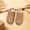 Nuevos Zapatos de Felpa Retro Birkenstock de Media Pantufla para Otoño/Invierno 2026 para Mujer, Calzado de Exterior con Suela Gruesa, Calientes, Fáciles de Poner, Zapatos Peludos Perezosos