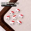 Accesorios para Uñas Artísticas 3D Piel Negra Gato Kt Árbol de Coco Lindo Tarjeta 3D Resina Uñas Portables Juego de Pedrería