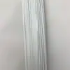 Não. 20/22/18 Fio de Ferro Revestido de Plástico Branco Malha de Arame Macia Branca Material para Flores Cubo de Açúcar DIY Artesanato em Argila Macia Flor de Arame