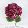 72 piezas de ramos de flores artificiales de seda de hortensia 3D, flores artificiales de plástico, decoraciones de alta gama para sala de estar, arreglos florales de boda