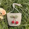 Nova Moda Verão 2026 Bolsa de Palha Infantil para Meninas, Bolsa Transversal Fofa para Menininhas, Carteira de Moedas Moda Princesa Bebê