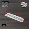 Malla de Ventilación para Gabinete de Aleación de Aluminio Blanco Cubierta Decorativa para Zapatero Rejilla de Agujero de Ventilación Rejilla de Disipación de Calor Agujero Cubierta de Agujero de Escape