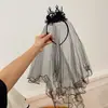 Nuevo Sombrero de Halloween: Diadema de Felpa Cabeza de Fantasma de Calabaza, Diseño Único y Exquisito, Disfraz de Cosplay, Accesorio Divertido para el Cabello para Mujeres