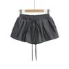 CL2531-25 Primavera Nueva Falda Americana Escalada con Cordón Flor de Capullo Falda Ponte Falda Deportiva Casual