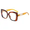 Nuevas Gafas de Sol de Montura Grande Gafas Poligonales Protector Solar Anti-UV Gafas de Sol para Hombre y Mujer Protección Solar Transfronteriza 4025