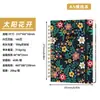 Bestseller transfronterizo Amazon cuaderno de espiral A diario cuaderno transfronterizo cuaderno de tapa dura rayado se puede etiquetar