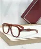 Jmm Jasper Novo Modelo Transfronteiriço Óculos Lisos Estilo Retrô com Design Único, Podem Ser Equipados com Lentes de Grau, Armações Ópticas