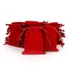 Bolsa de Veludo com Ponto e Cordão Bolsa de Armazenamento Cordão Cordão Bolsa para Joias Preta Bolsa de Armazenamento para Presente