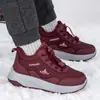 Novos Sapatos de Inverno para Mulheres, Sapatos Quentes de Algodão Aveludado, Solas Macias, Sapatos Ultraleves para Idosos, Sapatos Casuais Esportivos, Sapatos para Mães de Meia-Idade