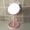 Espelho de Maquiagem Desenho Animado de Mesa Espelho de Penteado de Mesa Espelho Pequeno de Maquiagem Rotativo Grande com Bandeja Espelho de Princesa para Dormitório