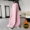 Pantalones de Chándal para Niña Otoño e Invierno 2026 Nuevo Estilo Casual Niña Estilo Coreano Niños Medianos y Grandes Pantalones de Chándal Gruesos con Forro Polar Ropa Infantil Transfronteriza