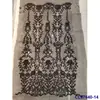 Poliéster Total Listrado Moda Renda Lantejoula Bordado Escolha Multicolorida Banquete Vestido de Noite Roupa Saia Tecido de Malha Vestido de Casamento