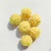 Accesorios de Bolas de Lana de Cordero Nuevas y Coloridas Transfronterizos, Piezas de Juguete, Bolas de Peluche de Oso de Peluche Hechas a Mano para Bricolaje