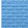 Fábrica Propia Pegatinas de Pared Estéreo 3D Autoadhesivas de Gama Alta Venta al por Mayor Pegatinas Decorativas con Patrón de Ladrillo de Espuma Fondo Retro de Moda