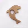 Suministro directo de fábrica palo para morder dientes de bebé Madera de haya diente calmar forma de animal palo para morder dientes morder música
