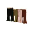 Calça Flare Feminina Chegada Nova Primavera e Verão Calça Versátil Fina Estilo Coreano Slim Fit Moda Ocidental Calça Wide Leg Calça Externa Feminina