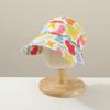 Sombrero de pescador para bebé AliExpress transfronterizo moda pato pintado parte superior vacía sombrero de sol primavera y verano sombrero para niños comercio exterior