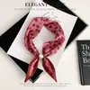 Nuevo Collar de Protección para el Cuello de Moda, Accesorio de Bufanda de Seda de Lunares, Bufanda Pequeña para el Cuello, Calentador de Cuello, Bufanda con Cierre Magnético de Perla, Bufanda de Seda Personalizada