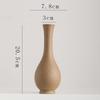 Shumen Retro Creativo Simple Cerámica Decorativa Florero para Flores Secas Sala de Estar Escritorio Adornos Florales Lujo Ligero Sentido de Alta Gama