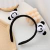 Joyería de Dibujos Animados Japoneses y Coreanos Lindo Panda Pequeño Diadema ins Broche de Panda Muñeca Acostada Accesorios para Bolsa de Mujer