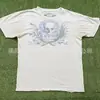 Nueva camiseta de verano estilo boceto estilo coreano pintado a mano estilo Harajuku callejero venta directa de fábrica transfronteriza