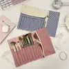 6281 Juego de Brochas de Maquillaje con Lentejuelas Estrella Rosa Brocha para Rubor Brocha para Sombra de Ojos Brocha para Corrector Bolsa de Almacenamiento para Herramientas de Belleza