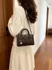 Bolso de mano de nicho de lujo para mujer con un elegante diseño coreano, bolso de hombro acolchado de alta gama, bolso pequeño cruzado