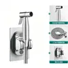 Rociador de Bidé para Inodoro de Baño Transfronterizo Pistola de Chorro de Descarga Potente Set de Pistola de Agua Compañero de Inodoro