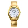 Reloj de Cuarzo Grande Clásico Xapwv Resistente al Agua Banda Elástica Elástica Rostro Digital para Personas de Mediana Edad y Mayores Reloj de Pareja para Hombres y Mujeres