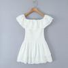 9783-25 Primavera Nova Retrô Francês Renda Pura Desejo Renda Saia Curta vestido