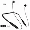 Fones de Ouvido Bluetooth G05 Sem Fio com Neckband Esportivo Magnético Estéreo Dupla Orelha Montado no Pescoço Atacado Huaqiangbei Estilo Esportivo