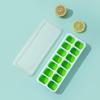 Molde de cubo de gelo criativo de estilo japonês 14 grelhas Cubo de gelo com tampa Food-grade caseiro fácil desmoldagem Máquina de gelo