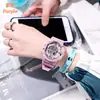 Artículos Calientes de Douyin Reloj para Estudiantes Hombres Digital Deportivo LED Niños Reloj para Exteriores Hombres y Mujeres Impermeable Venta al por Mayor Esfera Grande