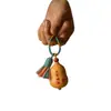 Colgante de llavero estilo chino, colgante de bolsa con forma de calabaza, accesorios culturales y creativos, nueva decoración colgante estilo chino, regalo, personalizable