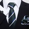 Corbata de Hombre de 8 cm para Negocios y Boda, Corbata Formal Jacquard Rayada, Sensación de Lujo, en Stock para Suministro Directo
