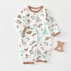 Ropa de Aire Acondicionado para Bebé Recién Nacido Mameluco Ropa de Algodón Puro para Bebé Ropa sin Costuras Ropa para Gatear Súper Linda Pijama