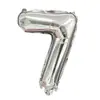 Globos de Aluminio con Números Grandes Versión Americana de 40 pulgadas para Decoración de Fiesta de Cumpleaños Globos de Aluminio con Números