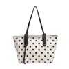 2026 Bolsas de Novo Estilo Transfronteiriças Moda Feminina Bolsa de Mão com Bolinhas Bolsa Tote Estilo Coreano Bolsa de Ombro Único de Grande Capacidade para o Dia a Dia