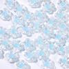 Acrílico Transparente Cor Interna Ameixa Flor Bead Cor Média Bead Straight Hole Flower diy Pulseira Colar Bolsa Frisado Acessórios