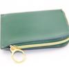 Billetera pequeña estilo coreano personalizada de fábrica color puro con cremallera billetera de PU monedero japonés y coreano mini bolsa pequeña