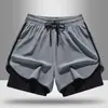 Shorts de Gelo de Secagem Rápida Personalizados para Comércio Exterior Transfronteiriço para Homens e Mulheres, Shorts Unissex para Atletismo e Corrida, Shorts de Maratona com Forro Respirável