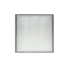 Panel de purificador de aire plegable mini con marco de papel, elemento de filtro de aire de alta eficiencia para eliminación de neblina