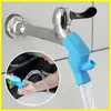 Extensor de Grifo Simple Green con Boquilla Antisalpicaduras para Niños, Doble Uso para Cepillarse los Dientes y Lavarse las Manos