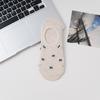 Calcetines de Moño Estilo Miu para Mujer Calcetines Invisibles de Barco Bajo Calcetines Finos de Verano Antideslizantes que No se Caen Calcetines de Malla Transpirable